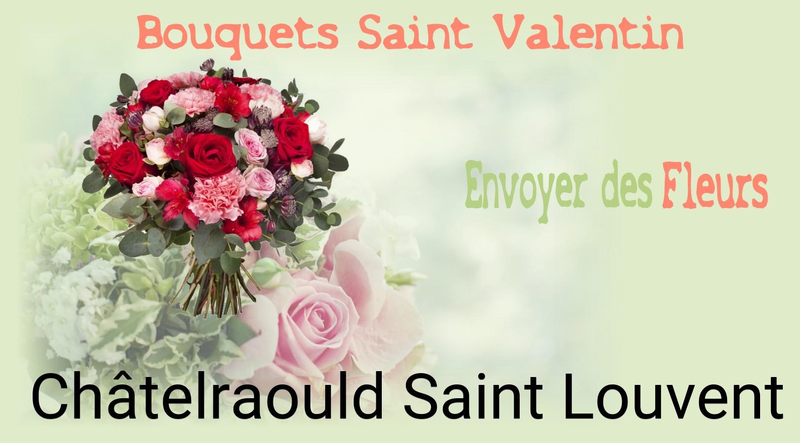 Roses de Saint-Valentin livrées à Châtelraould-Saint-Louvent